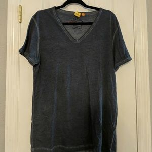 Mens Hugo Boss cotton v neck t shirt in toulouse